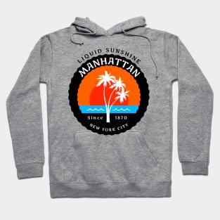 Manhattan - New York City - 1870 Hoodie